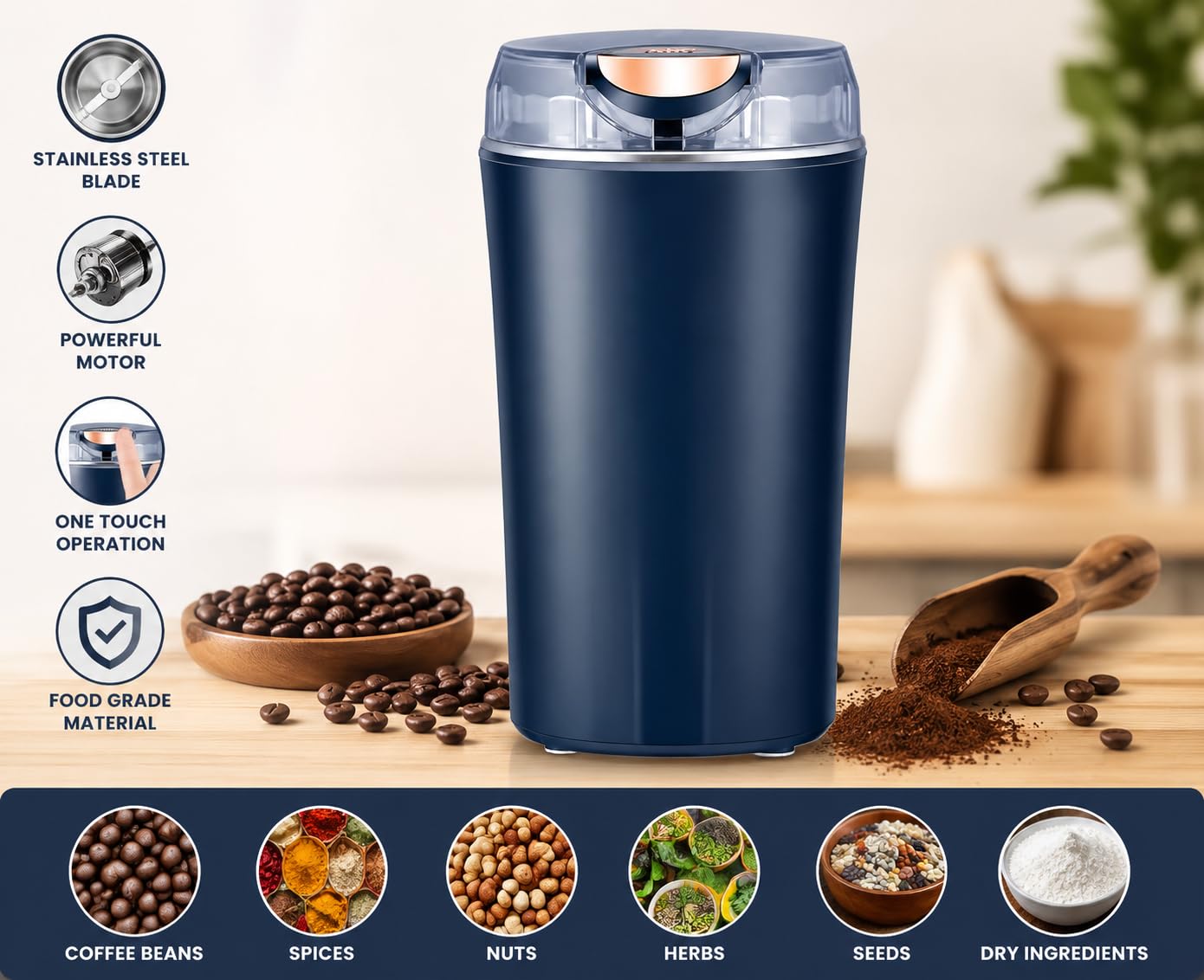 PowerGrinder-L'appareil multitâche indispensable dans toutes les cuisines au Gabon.