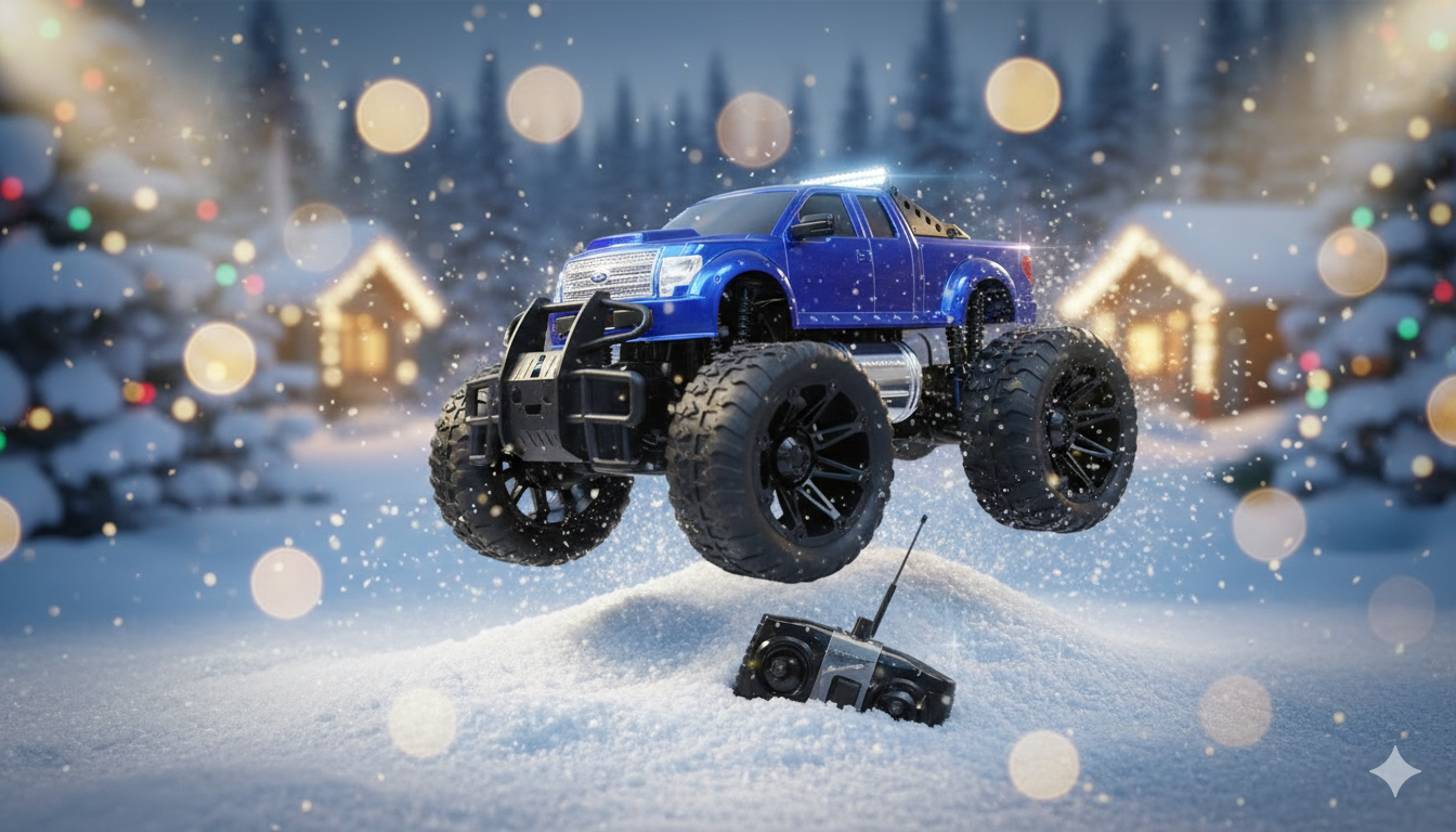 MONSTER TRUCK-LE Cadeau qui met K.O. la déconcentration