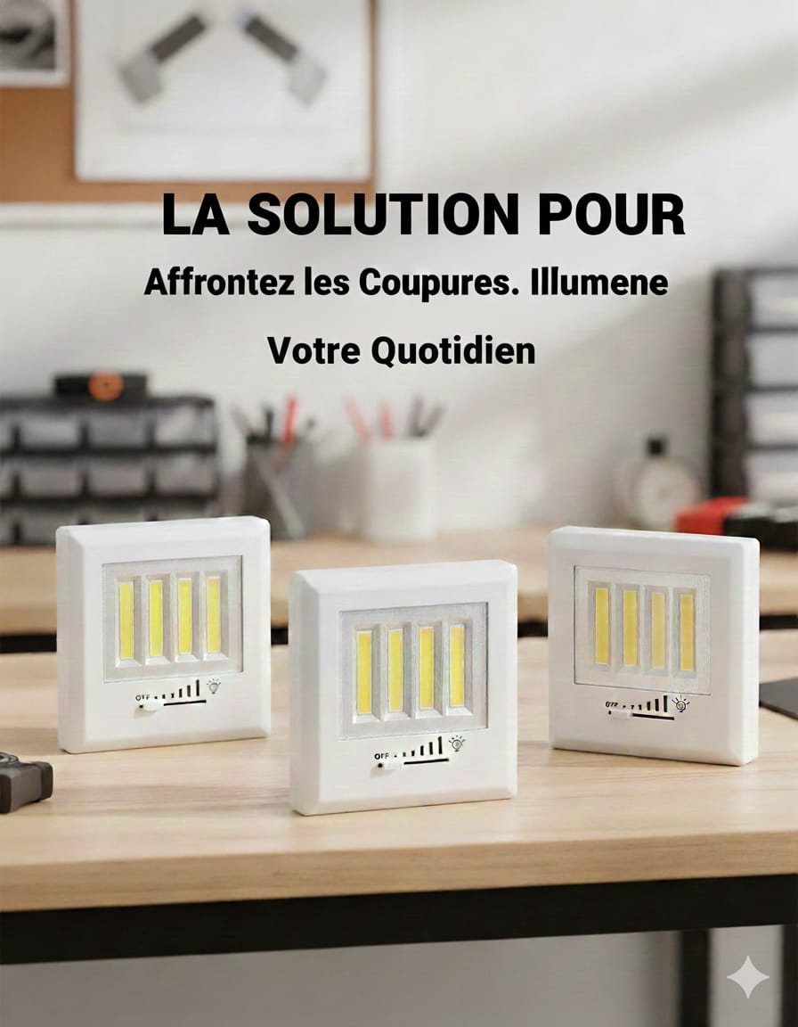 PACK DE 3 LED LIGHT™(Dame SEEG n'est plus à votre niveau )